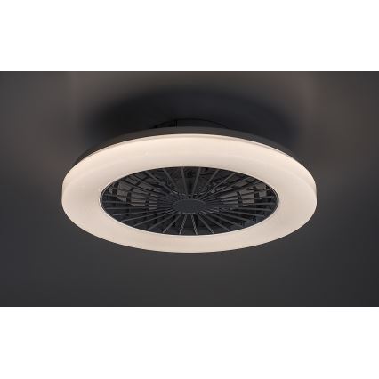 Rabalux - LED RGB Dimmable ceiling light with a fan LED/48W/230V 3000-6500K + remote control