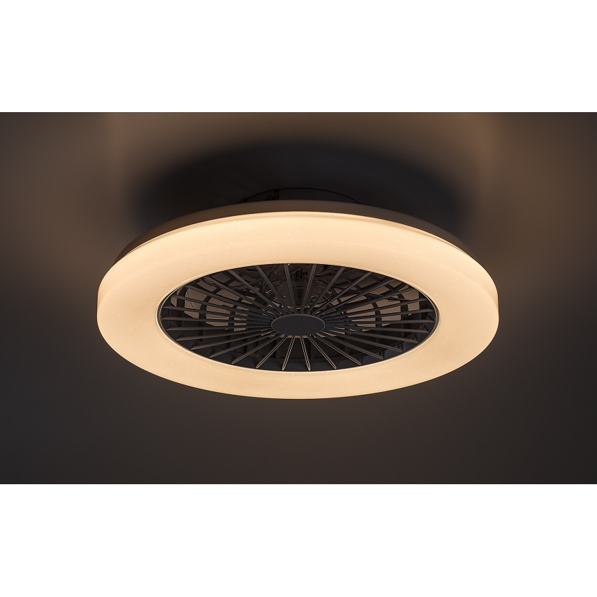 Rabalux - LED RGB Dimmable ceiling light with a fan LED/48W/230V 3000-6500K + remote control
