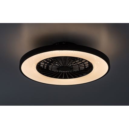 Rabalux - LED Dimmable ceiling light with a fan LED/72W/230V 3000-6500K + remote control
