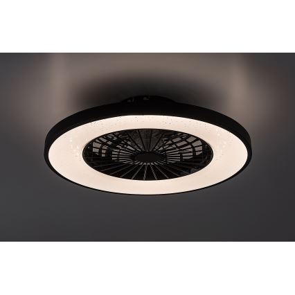 Rabalux - LED Dimmable ceiling light with a fan LED/72W/230V 3000-6500K + remote control