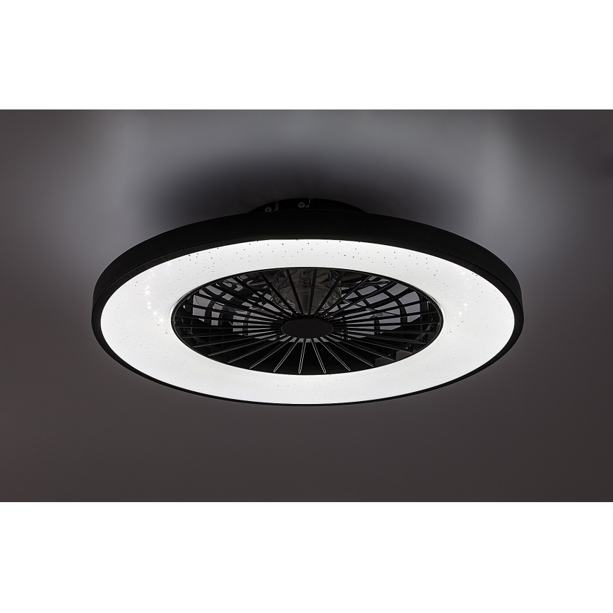 Rabalux - LED Dimmable ceiling light with a fan LED/72W/230V 3000-6500K + remote control