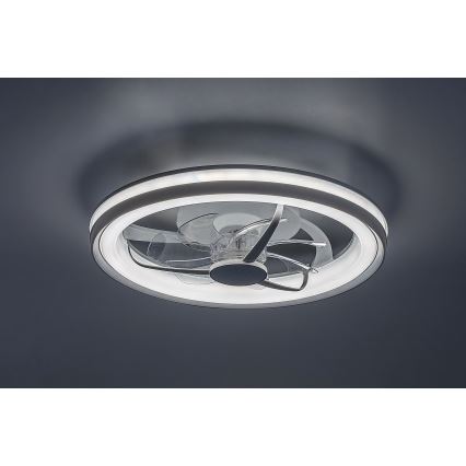 Rabalux - LED Dimmable ceiling light with a fan LED/40W/230V 3000/4000/6000K Wi-Fi + remote control
