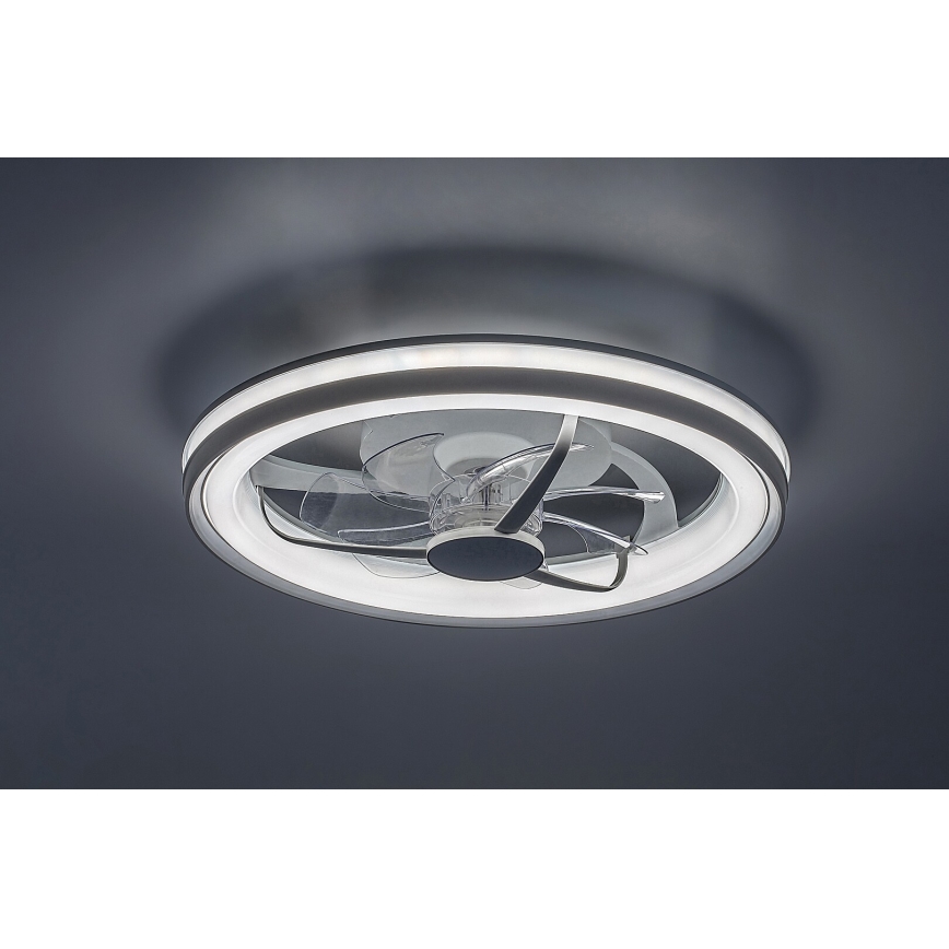 Rabalux - LED Dimmable ceiling light with a fan LED/40W/230V 3000/4000/6000K Wi-Fi + remote control