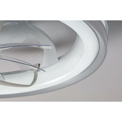 Rabalux - LED Dimmable ceiling light with a fan LED/40W/230V 3000/4000/6000K Wi-Fi + remote control