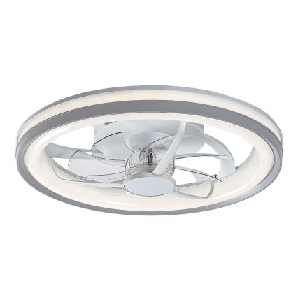 Rabalux - LED Dimmable ceiling light with a fan LED/40W/230V 3000/4000/6000K Wi-Fi + remote control