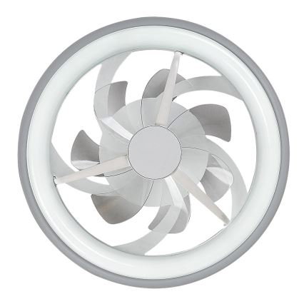 Rabalux - LED Dimmable ceiling light with a fan LED/40W/230V 3000/4000/6000K Wi-Fi + remote control