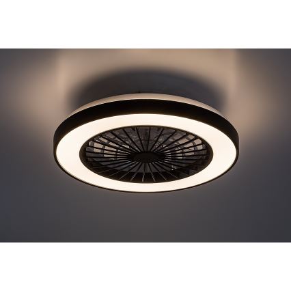 Rabalux - LED Dimmable ceiling light with a fan LED/40W/230V 3000/4000/6000K Wi-Fi + remote control