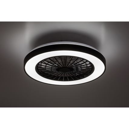 Rabalux - LED Dimmable ceiling light with a fan LED/40W/230V 3000/4000/6000K Wi-Fi + remote control
