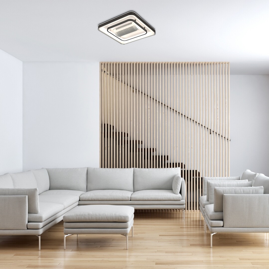Rabalux - LED Dimmable ceiling light with a fan LED/50W/230V 3000/4000/6000K Wi-Fi + remote control