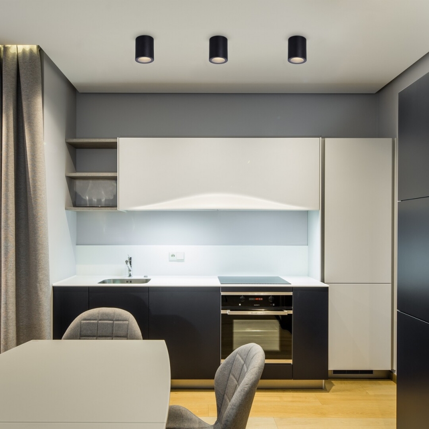 Rabalux - Ceiling light 1xGU10/35W/230V black