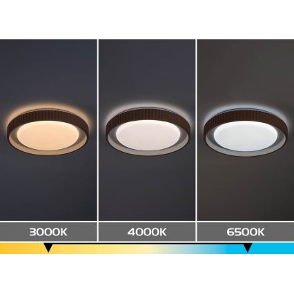 Rabalux - LED Dimmable Ceiling Light LED/48W/230V 3000–6500K Ø 49.5 cm + Remote Control