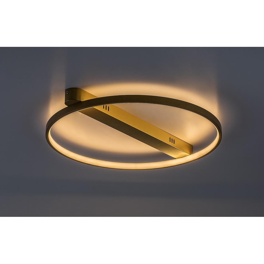 Rabalux - LED Ceiling Light, 45W, 230V, 3000K, 50x55 cm, Gold