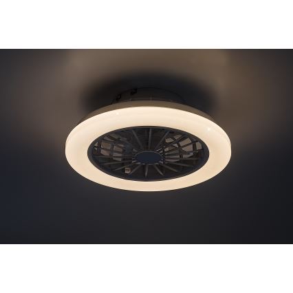 Rabalux - Dimmable LED Ceiling Light with Fan LED/24W/230V 3000-6500K + Remote Control