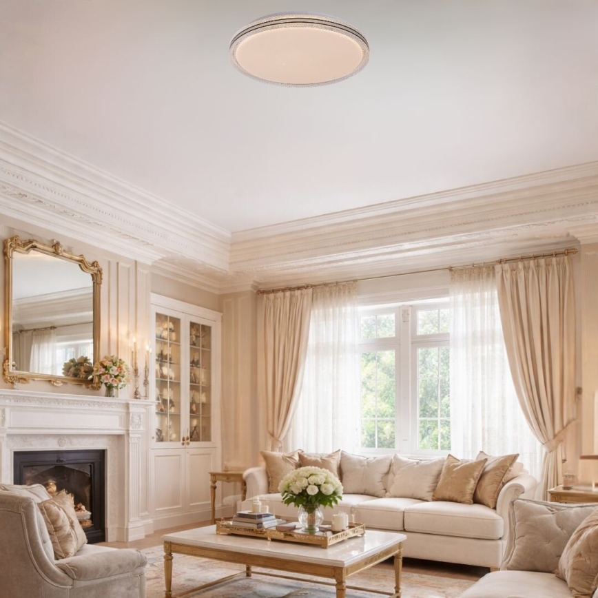 Rabalux - LED Dimmable Ceiling Light LED/34W/230V 3000-6500K Ø 39 cm + Remote Control