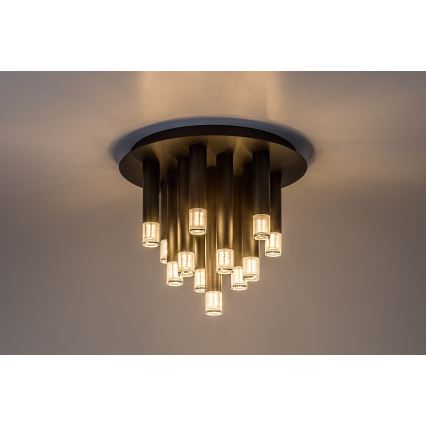 Rabalux - Ceiling light 13xG9/5W/230V, black, dia. 34 cm