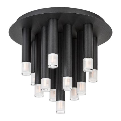 Rabalux - Ceiling light 13xG9/5W/230V, black, dia. 34 cm