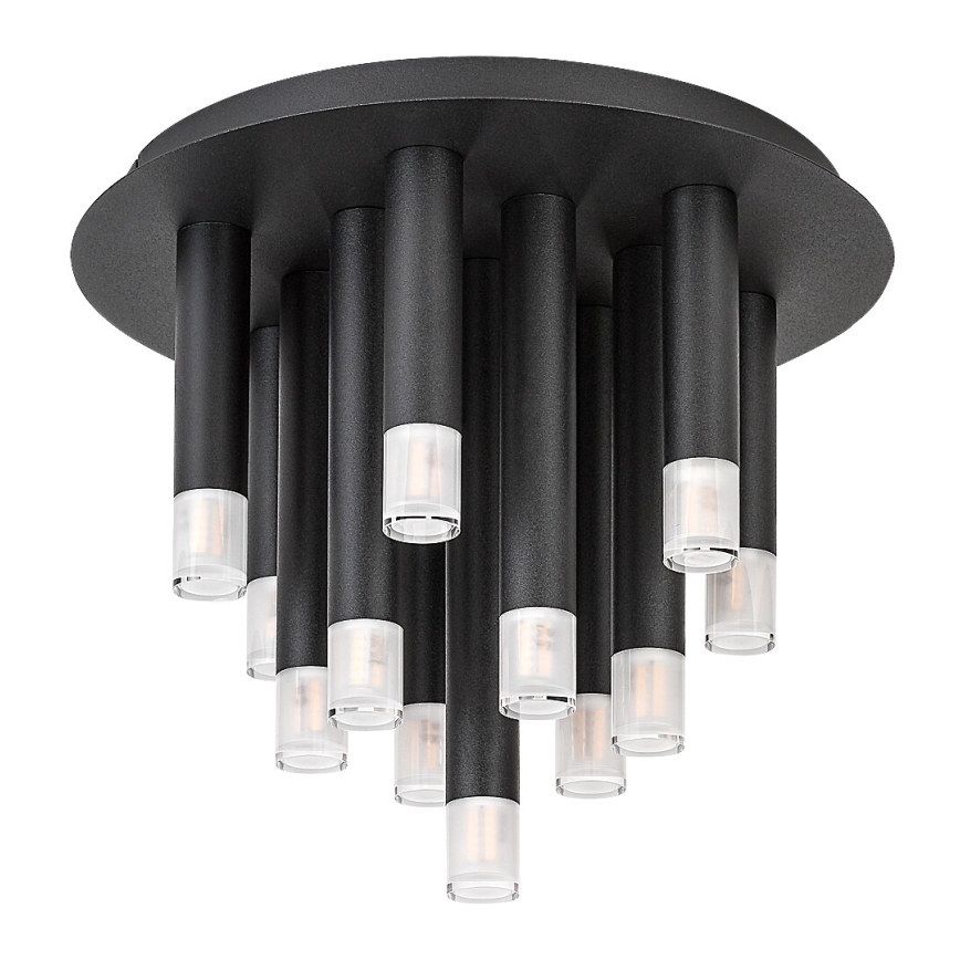 Rabalux - Ceiling light 13xG9/5W/230V, black, dia. 34 cm