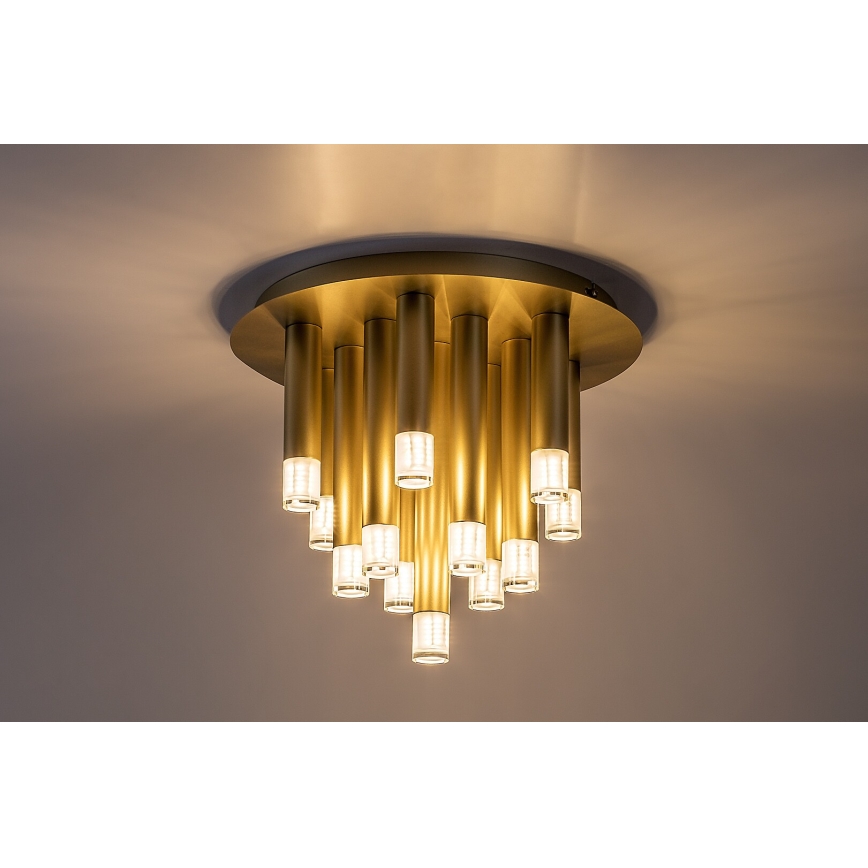 Rabalux - Ceiling light 13xG9/5W/230V, gold, Ø 34 cm