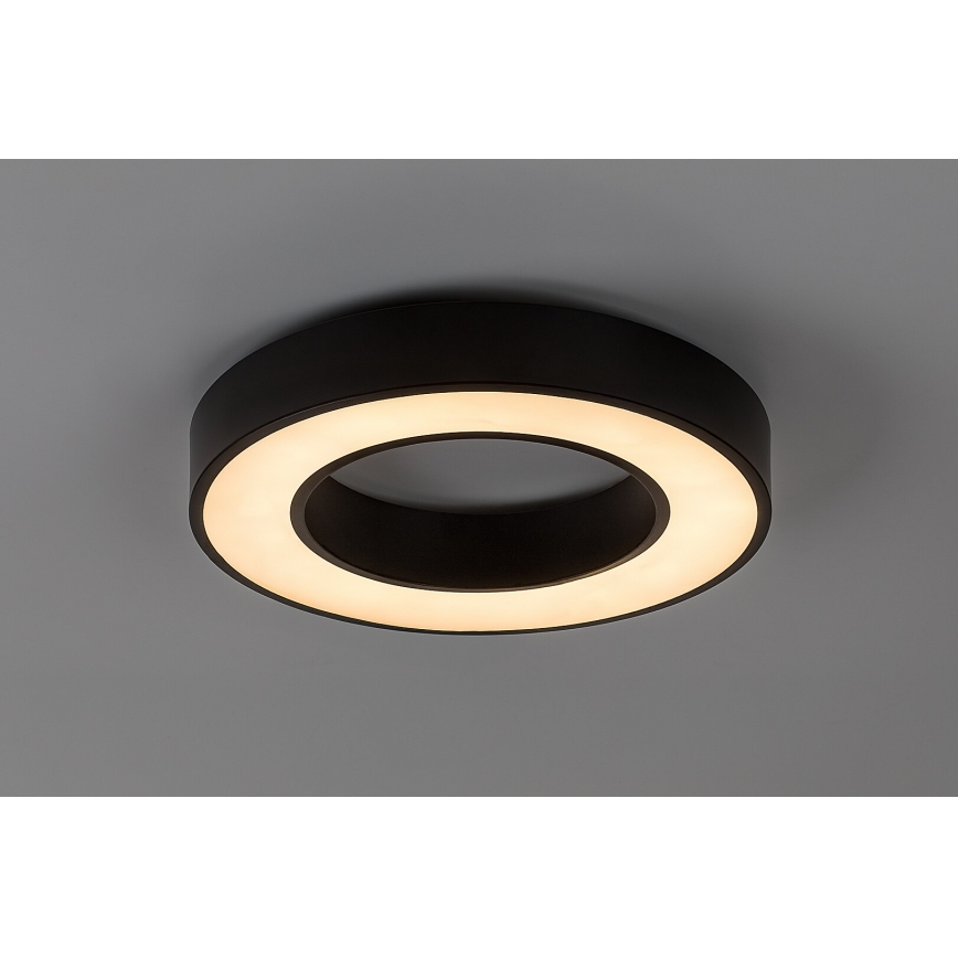Rabalux - LED Ceiling Light LED/24W/230V 3000/4000/6500K Ø 40 cm Black