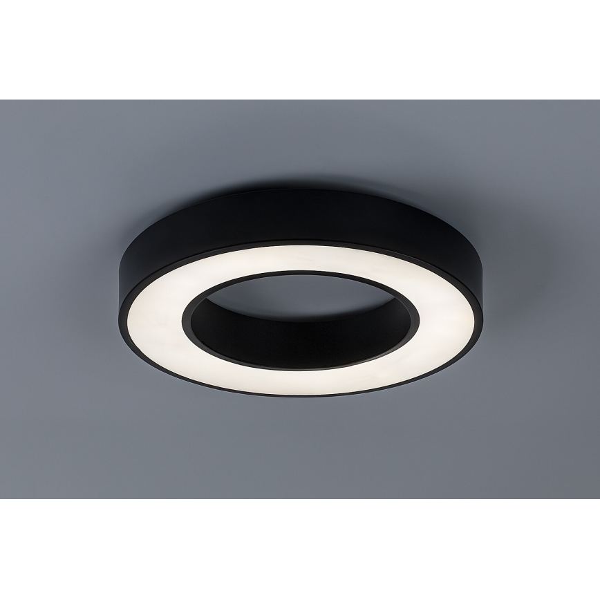 Rabalux - LED Ceiling Light LED/24W/230V 3000/4000/6500K Ø 40 cm Black