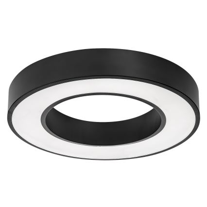 Rabalux - Dimmable LED Ceiling Light LED/45W/230V 3000-6500K Ø 60 cm Black + Remote Control