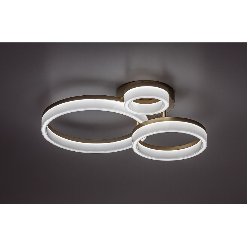 Rabalux - LED Ceiling light LED/24W/230V 3000/4000/6500K gold