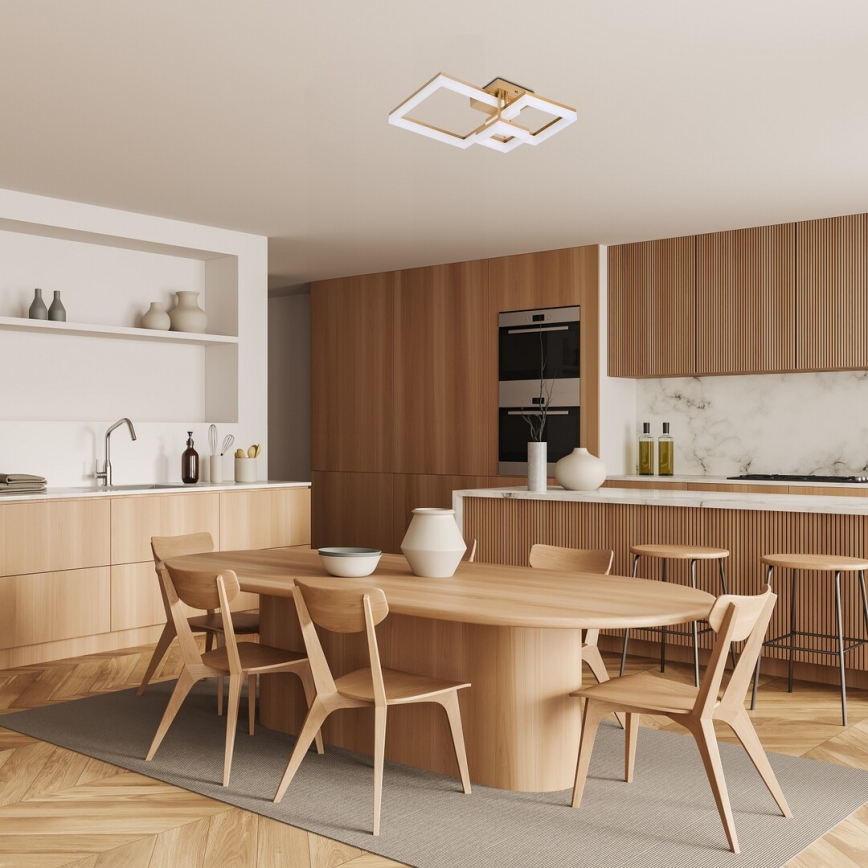 Rabalux - LED Ceiling light LED/22W/230V 3000/4000/6500K gold