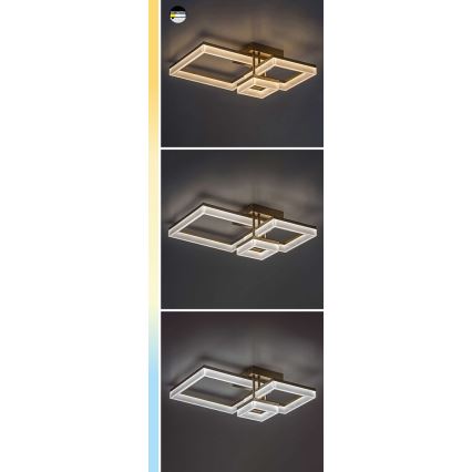 Rabalux - LED Ceiling light LED/22W/230V 3000/4000/6500K gold