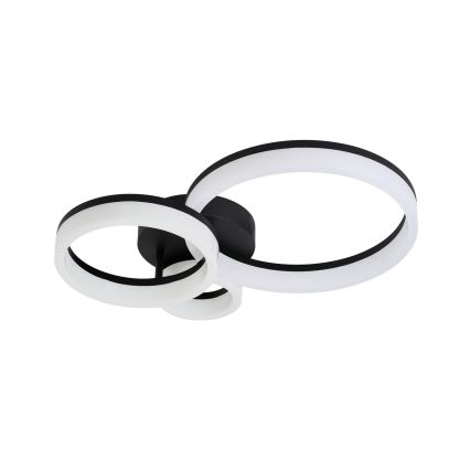Rabalux - LED Ceiling light LED/24W/230V 3000/4000/6500K black