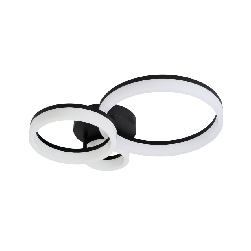 Rabalux - LED Ceiling light LED/24W/230V 3000/4000/6500K black