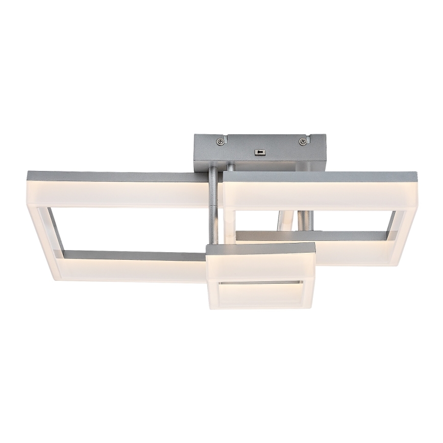 Rabalux - LED Ceiling light LED/22W/230V 3000/4000/6500K matte chrome 47x47 cm