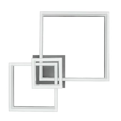 Rabalux - LED Ceiling light LED/22W/230V 3000/4000/6500K matte chrome 47x47 cm