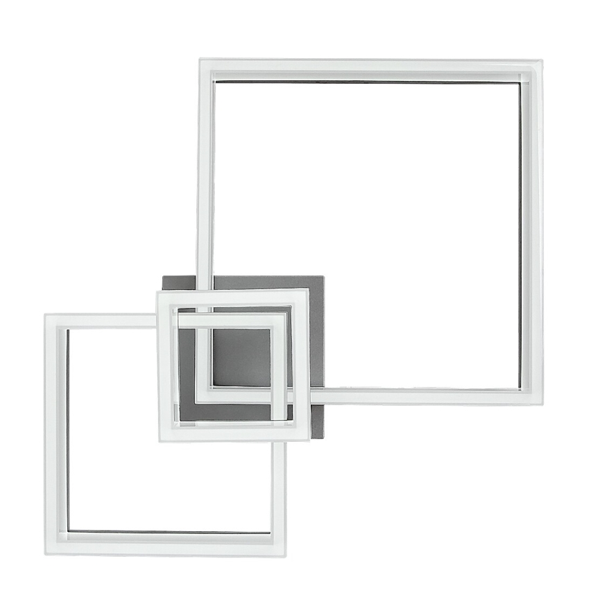 Rabalux - LED Ceiling light LED/22W/230V 3000/4000/6500K matte chrome 47x47 cm