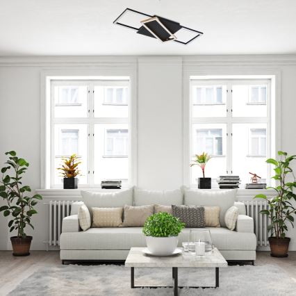 Rabalux - Dimmable LED ceiling light LED/40W/230V 3000-6500K 29x66 cm + remote control
