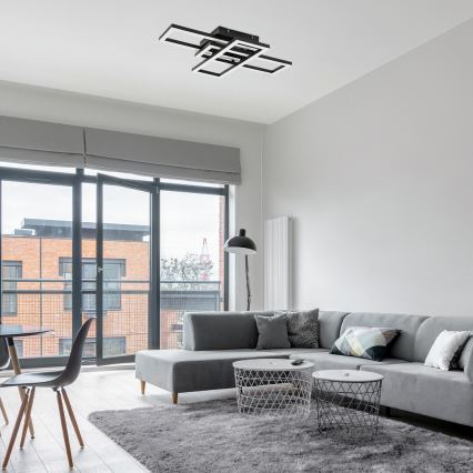 Rabalux - LED Dimmable ceiling light LED/40W/230V 3000-6500K + remote control 35x50 cm