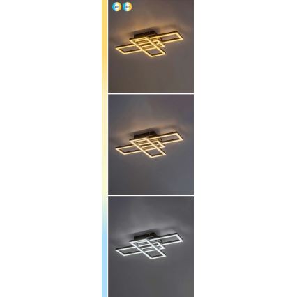 Rabalux - LED Dimmable ceiling light LED/40W/230V 3000-6500K + remote control 35x50 cm