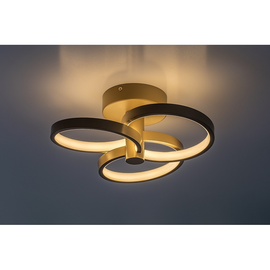 Rabalux - Dimmable LED ceiling light LED/32W/230V 3000-6500K Ø 31 cm beige + remote control