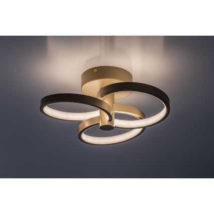 Rabalux - Dimmable LED ceiling light LED/32W/230V 3000-6500K Ø 31 cm beige + remote control