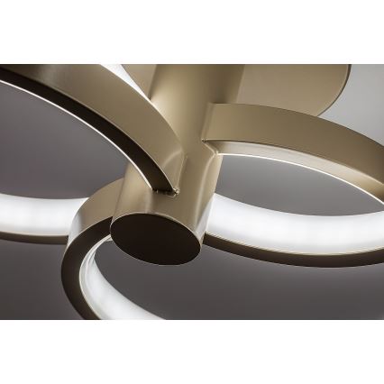 Rabalux - Dimmable LED ceiling light LED/32W/230V 3000-6500K Ø 31 cm beige + remote control