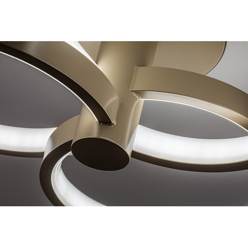 Rabalux - Dimmable LED ceiling light LED/32W/230V 3000-6500K Ø 31 cm beige + remote control
