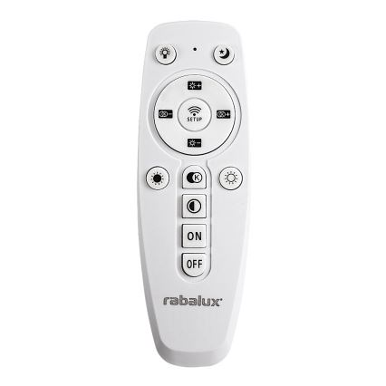Rabalux - Dimmable LED ceiling light LED/32W/230V 3000-6500K Ø 31 cm beige + remote control