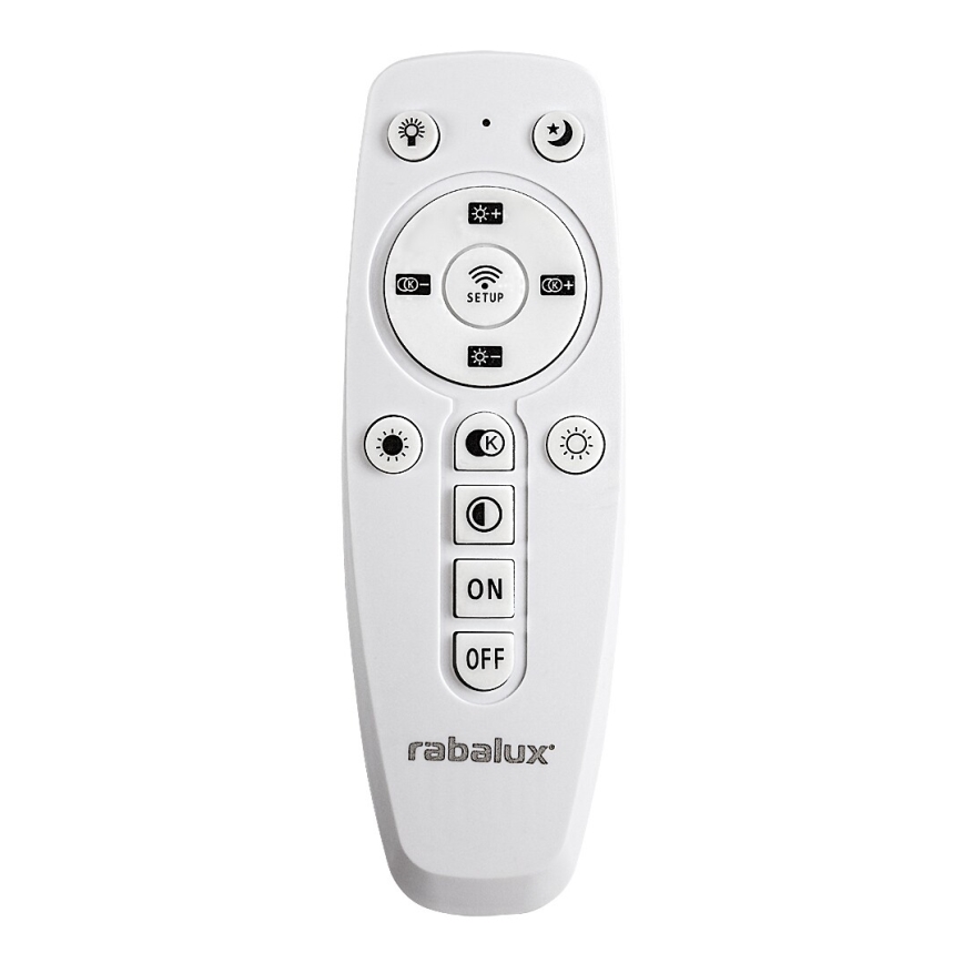 Rabalux - Dimmable LED ceiling light LED/32W/230V 3000-6500K Ø 31 cm beige + remote control