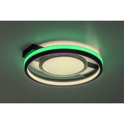 Rabalux - LED RGB Dimmable ceiling light LED/40W/230V 3000-6500K + remote control