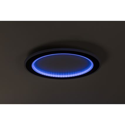 Rabalux - LED RGB Dimmable Ceiling Light LED/22W/230V 3000–6500K Ø45 cm + Remote Control
