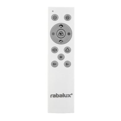 Rabalux - LED RGB Dimmable ceiling light LED/22W/230V 3000-6500K + remote control