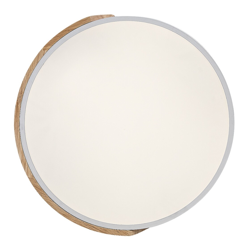 Rabalux - LED Ceiling Light LED/40W/230V 3000/4000/6500K White/Oak, diameter 61 cm