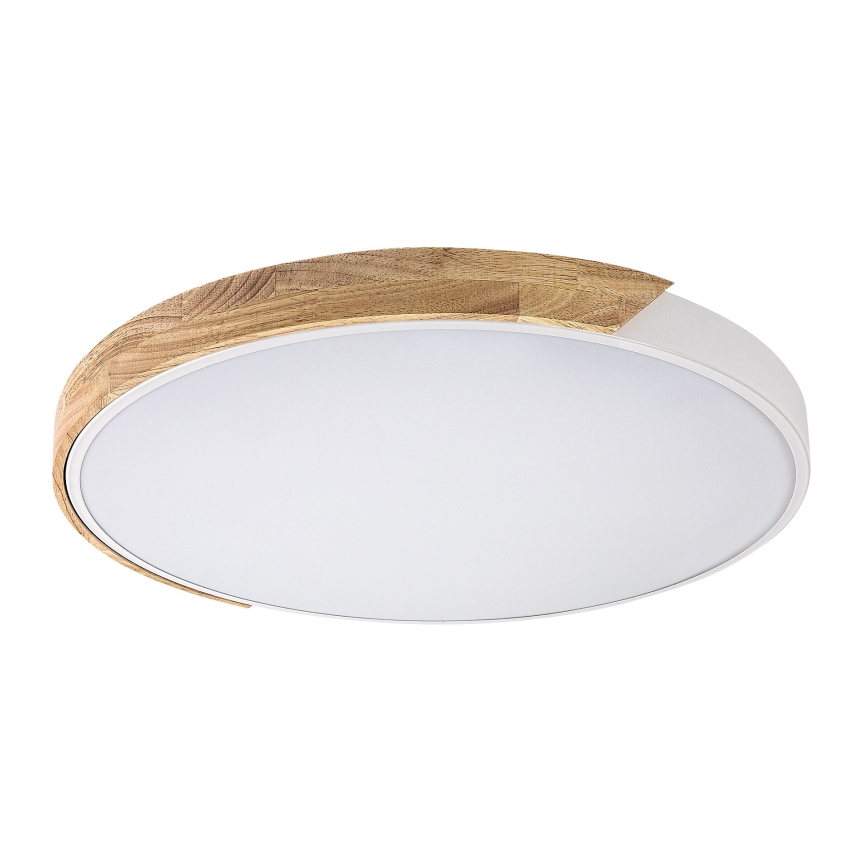 Rabalux - LED Ceiling Light LED/40W/230V 3000/4000/6500K White/Oak, diameter 61 cm