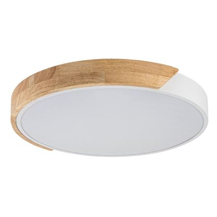 Rabalux - LED Ceiling Light LED/40W/230V 3000/4000/6500K White/Oak, diameter 61 cm