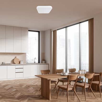 Rabalux - LED Bathroom ceiling light LED/24W/230V 3000/4000/6000K IP44 29x29 cm white