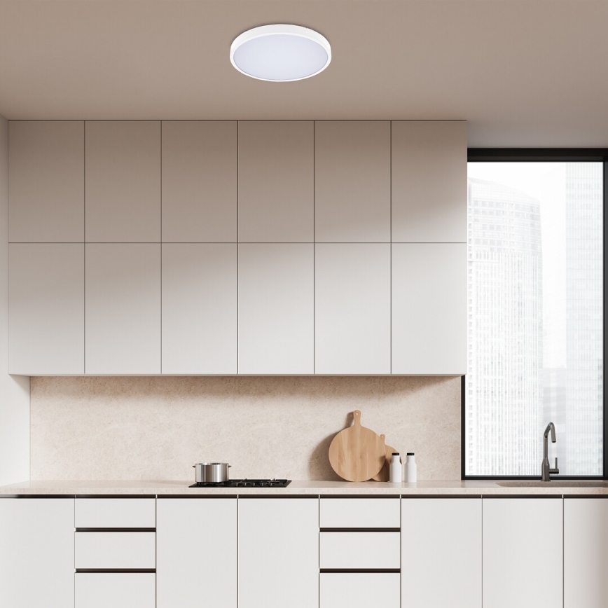 Rabalux - LED Bathroom ceiling light LED/24W/230V 3000/4000/6000K IP44 d. 35,5 cm white